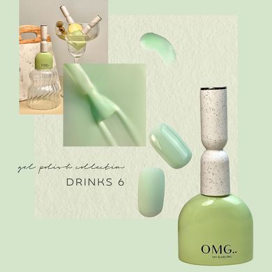 Gel polish OMG My Darling Drinks #6, 10 ml