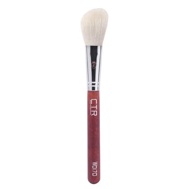 Brush for applying blush and bronzer CTR W0170 red goat hair
