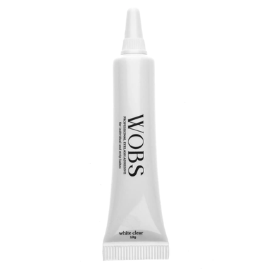 Wobs Transparent glue for false strip and bunch eyelashes, 10g