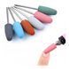 Silicone nail filer for filing and polishing nails, white, 10*24 mm 3 of 5