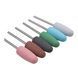Silicone nail filer for filing and polishing nails, white, 10*24 mm 2 of 5