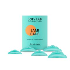 JolyLab Set of laminating rollers Lami Pads, Sizes S, M, M1, M2, L, 5 pairs