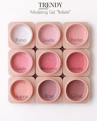 Żel Trendy Nails do modelowania paznokci Modeling gel Balletty Saute HEMA/TPO free 30 ml w sklepie internetowym Beauty Hunter