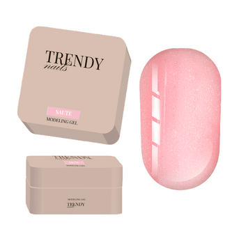 Trendy Nails gel for nail modelling Modeling gel Balletty Saute HEMA/TPO free 30 ml