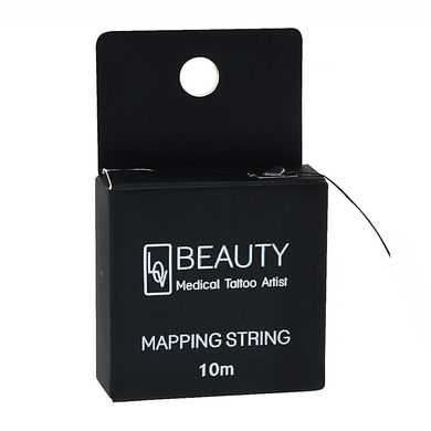 Mapping Strings Нитка для розмітки фарбуюча біла, 10 м в інтернет магазині Beauty Hunter