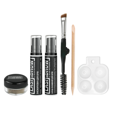 Permanent Lash&Brow Набор хны для окрашивания бровей, Warm Light Brown в интернет магазине Beauty Hunter