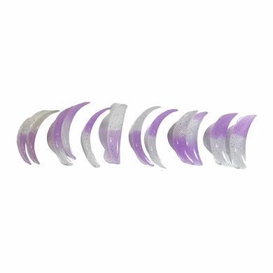 Валики Elan силіконові для ламінування Violet Multi-Curl з вигинами U-DD, 6 пар в інтернет магазині Beauty Hunter