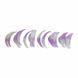 Валики Elan силіконові для ламінування Violet Multi-Curl з вигинами U-DD, 6 пар 4 з 4