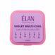 Валики Elan силіконові для ламінування Violet Multi-Curl з вигинами U-DD, 6 пар 1 з 4