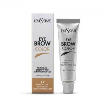 LeviSsime Eye Brow Color Фарба для брів №7.7 Light Brown / Світло коричневий 15 мл в інтернет магазині Beauty Hunter