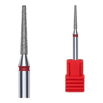 Obcinacz do gwoździ Kraken, diamentowy stożek z czerwonym szlifem 1,6*10 mm w sklepie internetowym Beauty Hunter