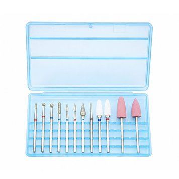 Set of manicure cutters, in a container, 12 pcs