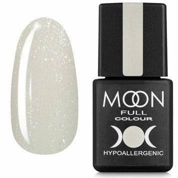 Цветная база Moon Full для ногтей Barbie color Rubber base №01 ванильный с мелким шиммером 8 мл в интернет магазине Beauty Hunter