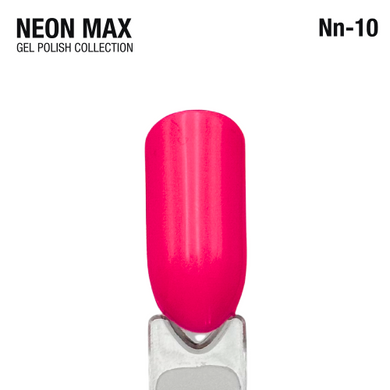 Гель-лак Adore Professional неоновий Neon Max Nn-10 Punch гарячий рожевий 8 мл в інтернет магазині Beauty Hunter