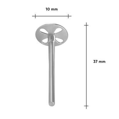 Staleks Set of extended disc base with replaceable files for pedicure, Pododisc XS 10 mm