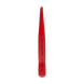 Staleks Пинцет для бровей Expert 11 Type 4 (узкие скошенные кромки) красный 1 из 3