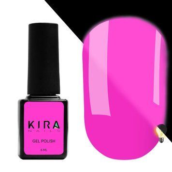 Lakier żelowy Kira Nails FLUO №008, 6 ml w sklepie internetowym Beauty Hunter