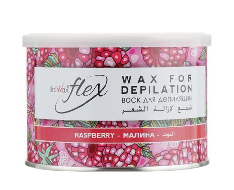 Italwax Wax warm FLEX Raspberry, 400 g