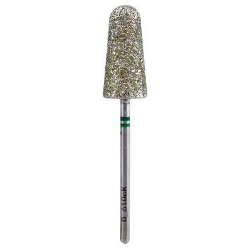 Diamentowy przecinak Nisima stożek D_610cK 10 mm zielony w sklepie internetowym Beauty Hunter