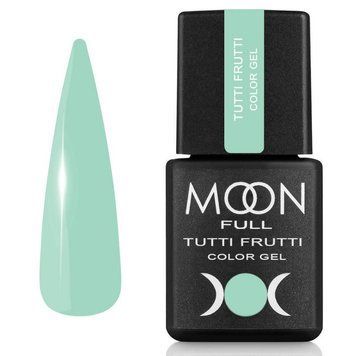 Гель-лак Moon Full Tutti Frutti Color Gel №927 пастельно-зелений 8 мл в інтернет магазині Beauty Hunter