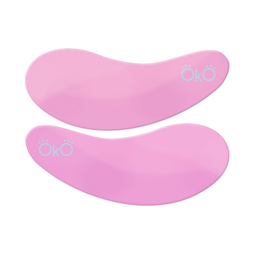 Silicone eye patches OKO Lash&Brow PINK PAD, pink