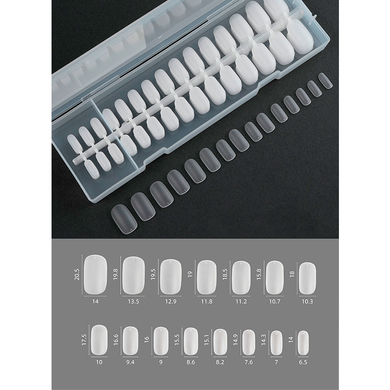 Set of gel nail tips, 240 pcs.