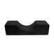 Memory foam pillow for eyelash extension and lamination procedures, black 1 of 2