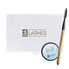 Dalashes Gift set eyebrow brush and wax