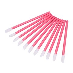 Lip brushes pink, 50 pcs