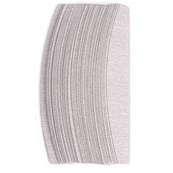 Adhesive-backed sanding sheet for 178*27 mm curved base with 240 grit abrasiveness, gray, 25 pcs
