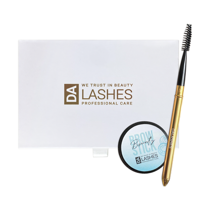 Dalashes Gift set eyebrow brush and wax