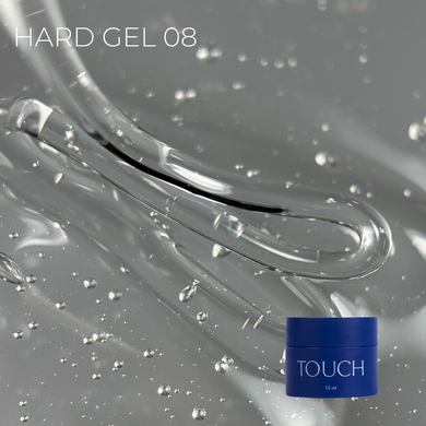 Гель Touch Hard gel, #08, 15 мл в интернет магазине Beauty Hunter