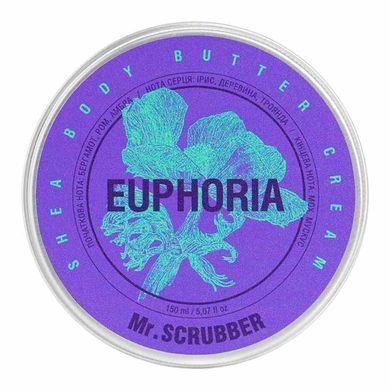 Mr. Scrubber Euphoria Body Butter Cream 150g