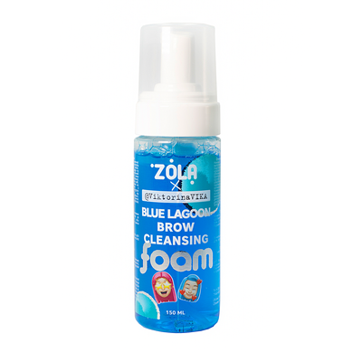 Zola Brow Cleansing Foam Blue Lagoon by Viktorina Vika, 150 ml