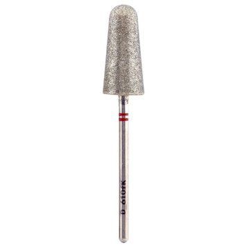 Diamentowy przecinak Nisima stożek D_610fK 10 mm czerwony w sklepie internetowym Beauty Hunter