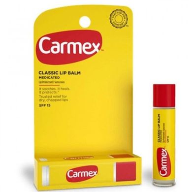 Лікувальний бальзам для губ Carmex Classic Lip Balm Medicated стік 4,25 г в інтернет магазині Beauty Hunter