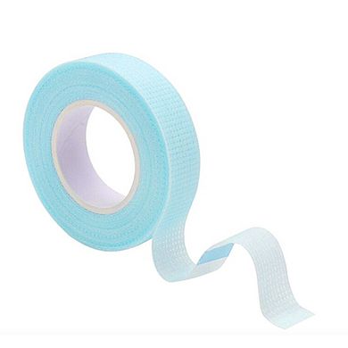 Silicone adhesive tape for eyelashes, blue