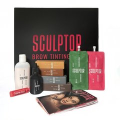 Sculptor Набор краски для бровей, Brow Tinting Set в интернет магазине Beauty Hunter