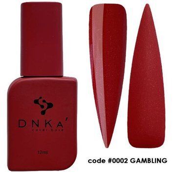 База DNKa' камуфлирующая Cover Rubber Base French №0002 Gambling 12 мл в интернет магазине Beauty Hunter