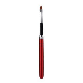 Nail art brush, red