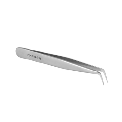 Staleks Eyebrow tweezers Expert 10 Type 12 (curved edges)