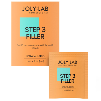 JolyLab Kompozycja do laminacji brwi i rzęs Krok nr 3, 2 ml w sklepie internetowym Beauty Hunter