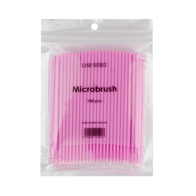 Микробраши Lash Secret в пакете Розовые 100 шт в интернет магазине Beauty Hunter