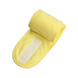 Terry hair bandage with Velcro for applying makeup, Yellow 1 of 4