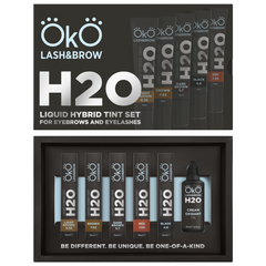 OKO Eyebrow and eyelash dye set H20 Liquid Hybrid Tint