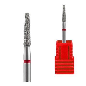Obcinarka do gwoździ Kraken diamentowy stożek ścięty z czerwonym szlifem 2,5*12 mm w sklepie internetowym Beauty Hunter