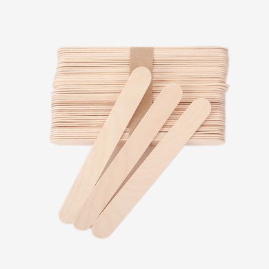 Wooden spatulas for depilation Tongue Depressor, 100 pcs