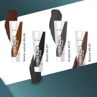 Система розумного фарбування для брів та вій OXYGEN O2 BrowXenna, повний набів з 8 позицій в інтернет магазині Beauty Hunter