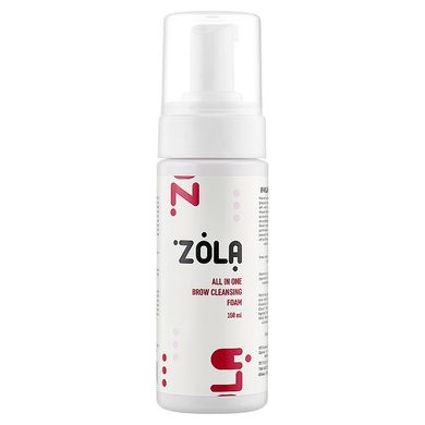 ZOLA Shampoo-foam for eyebrows, 150 ml