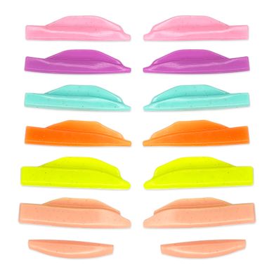 Zola Lash Lifting Shields Rainbow L-Curl, 7 pairs